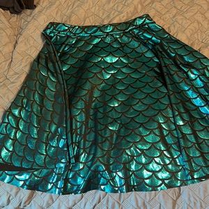 Mermaid skater skirt